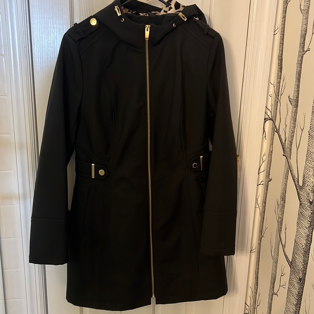 Via Spiga black water repellent, trenchcoat